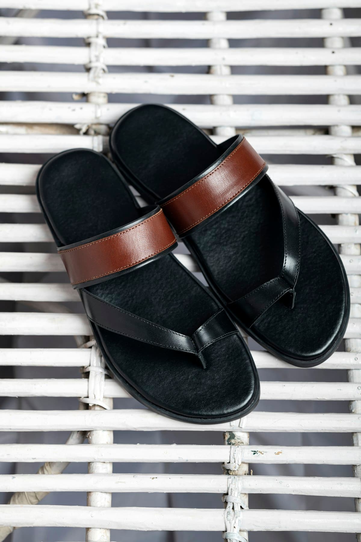 Sandals — pure leather shoes